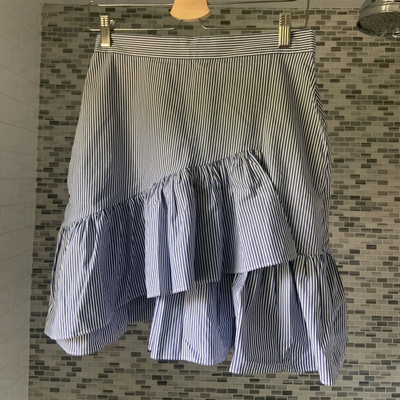 Esprit blue/white striped skirt - Picture 2 of 6